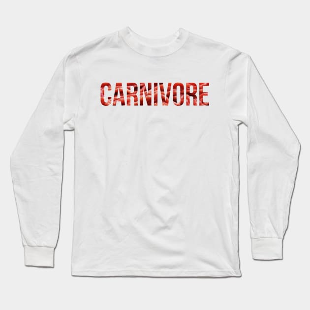 Carnivore Long Sleeve T-Shirt by Belcordi